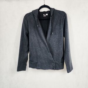 Unique Puma Hooded Wrap Top/Jacket